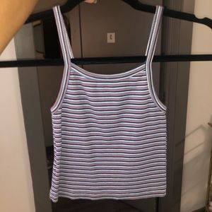 brandy melville stripped tank top